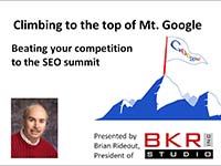 Beating your competition to the SEO summit